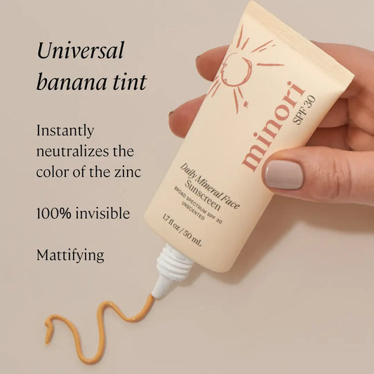 Daily Mineral Face Sunscreen — Spf 30