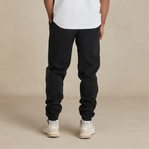 Black Cuffed Sweatpant