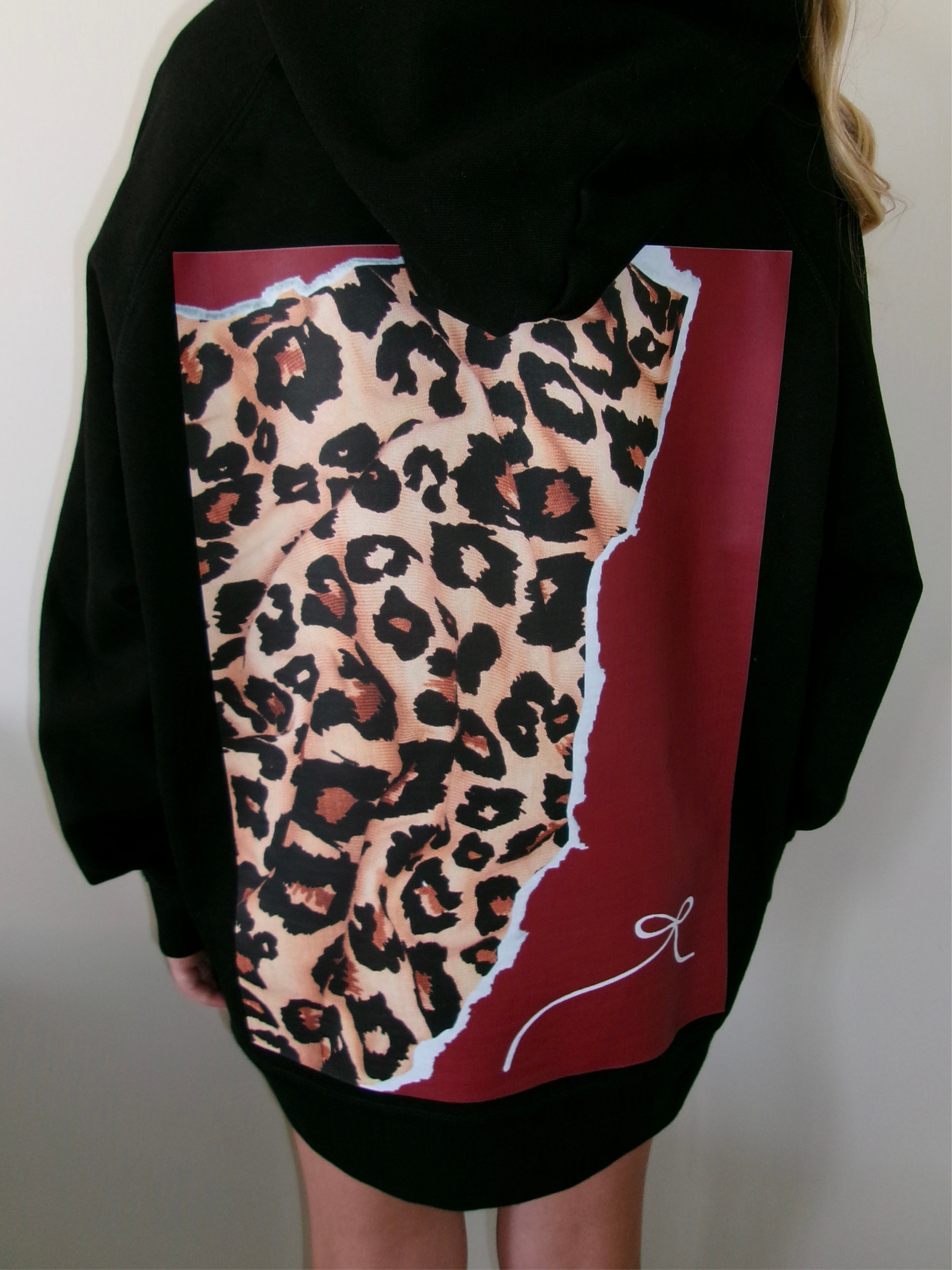 Heavyweight Leopard Hoodie