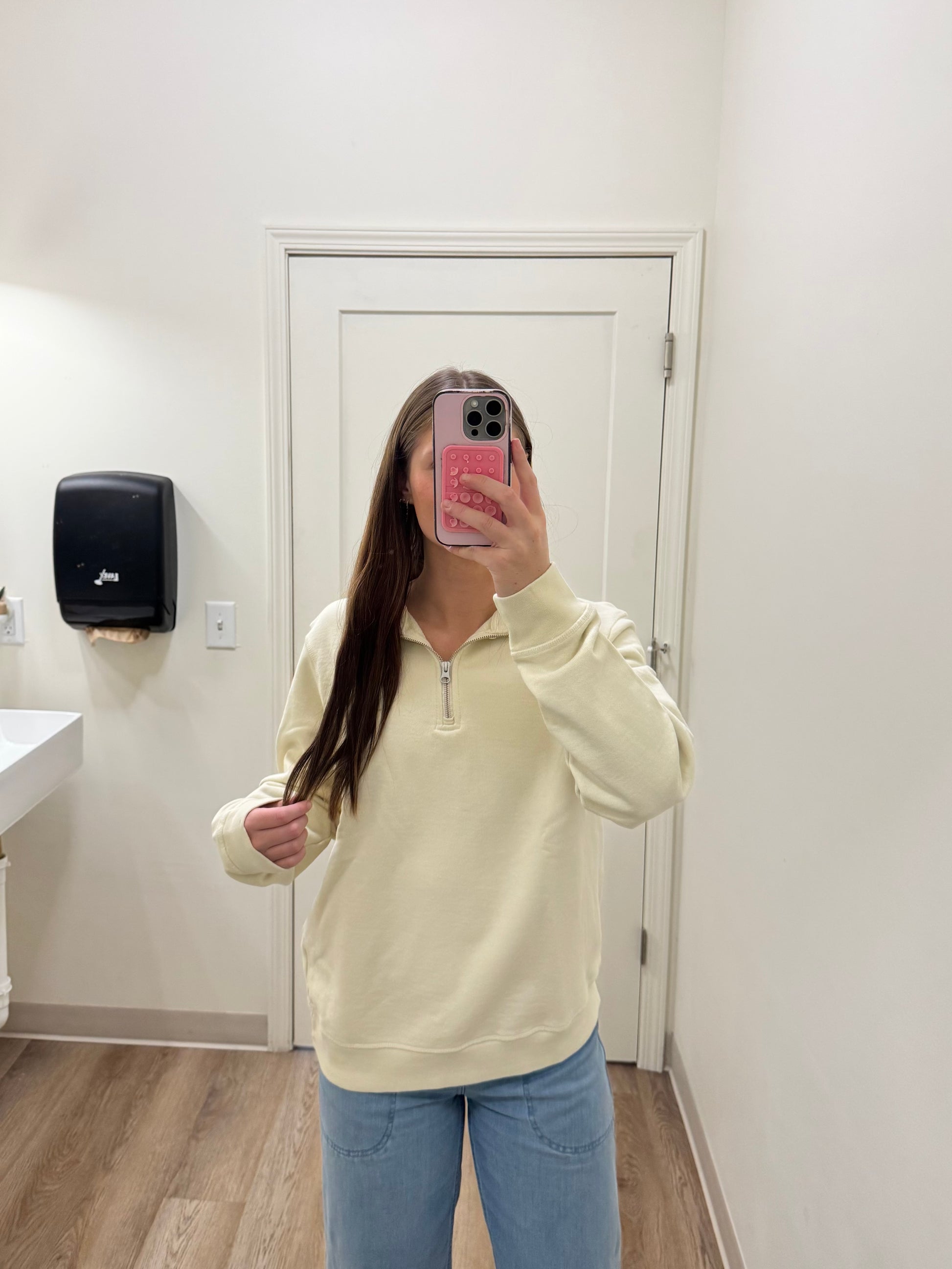 Quarter Zip - Organic Cotton