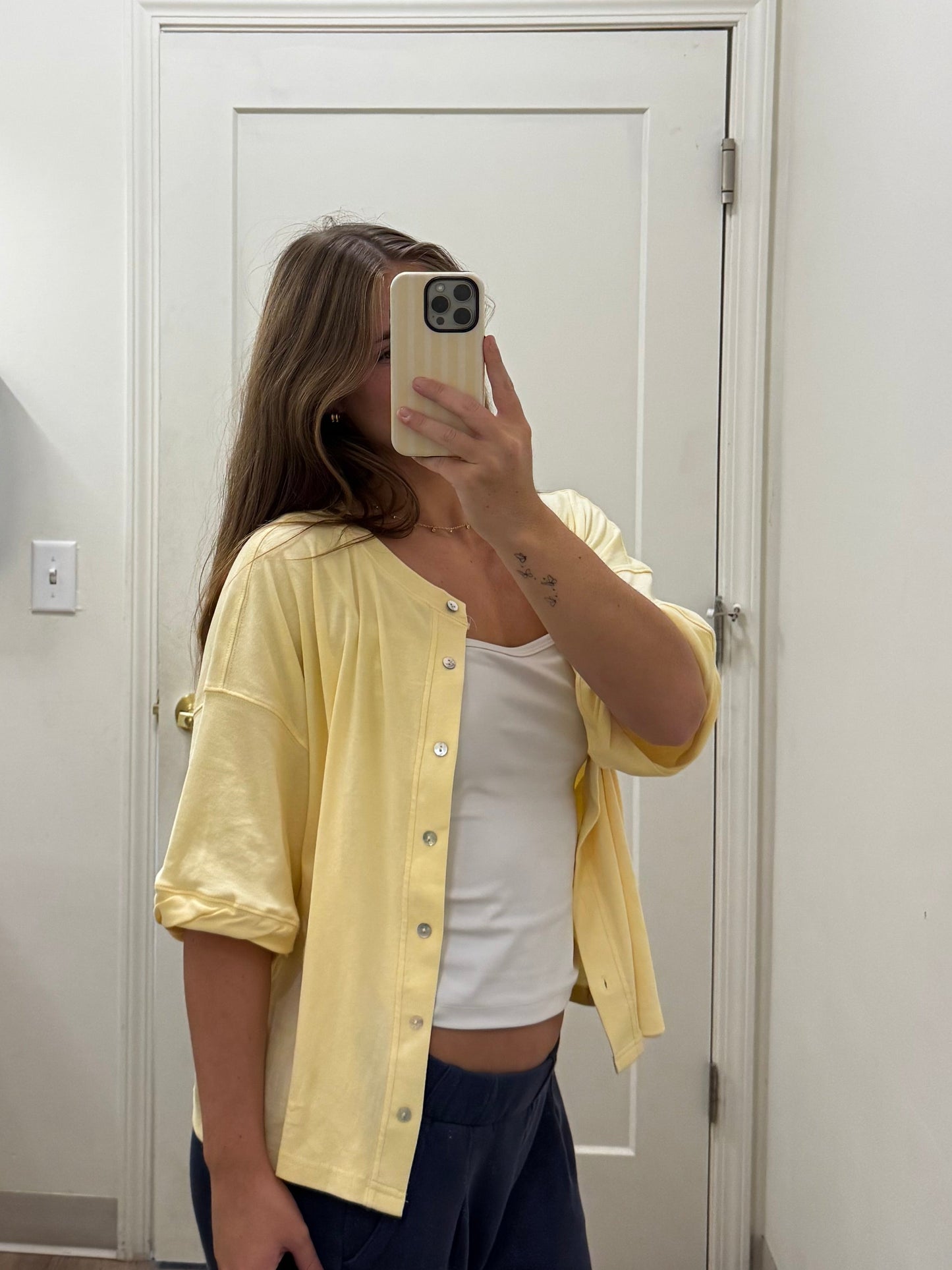 Banana Knit Top