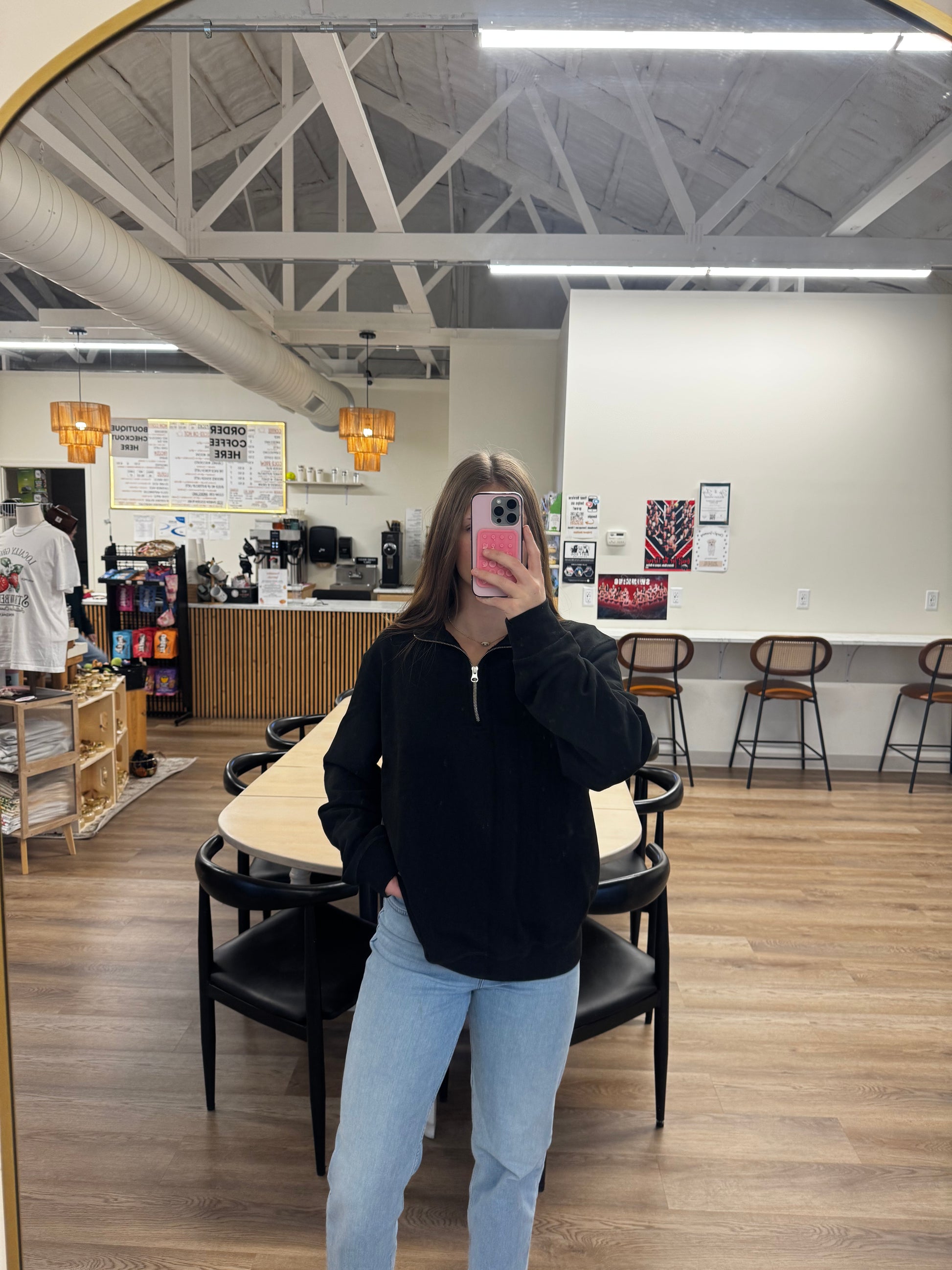 Quarter Zip - Organic Cotton