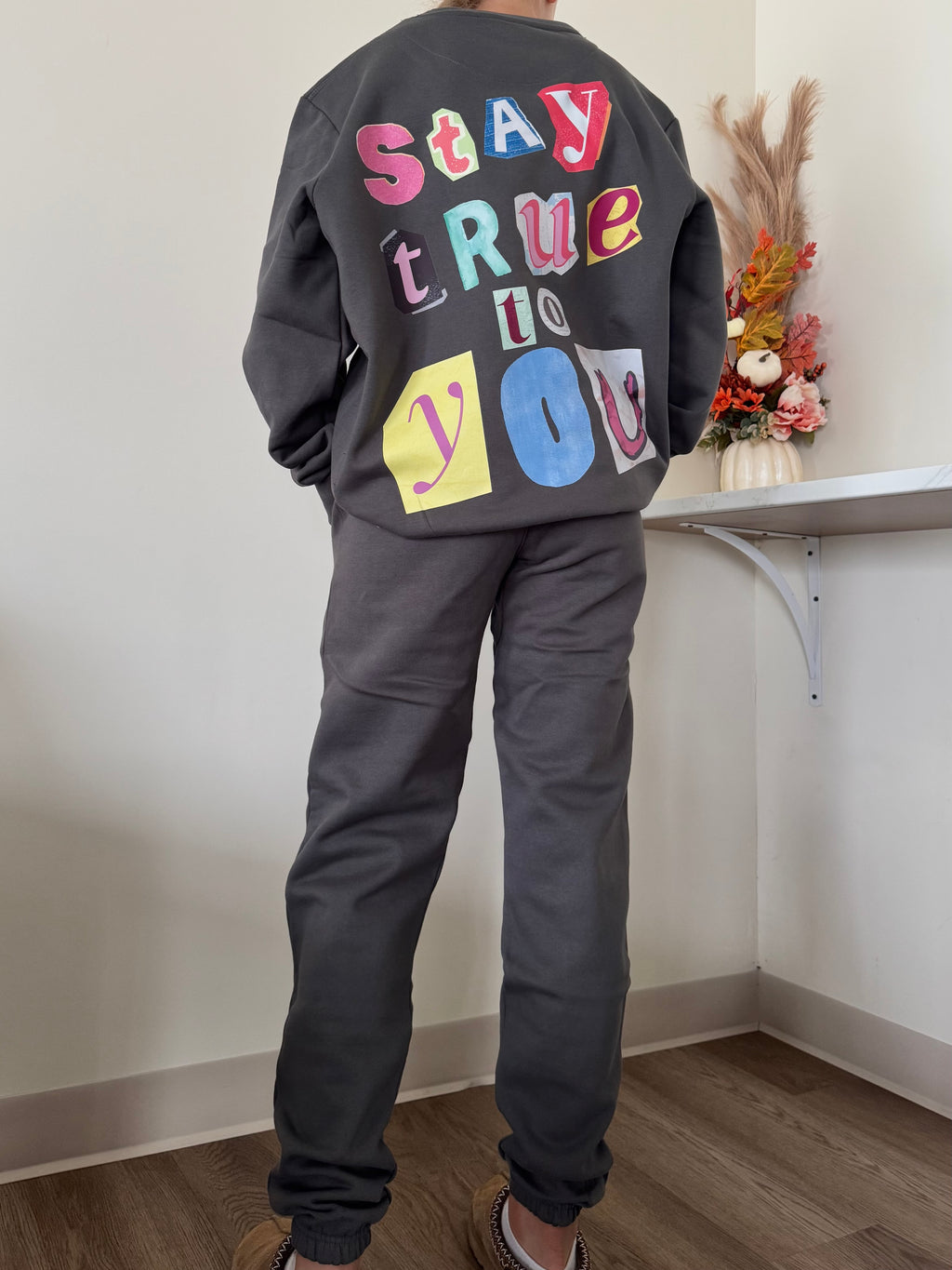 ONLINE EXCLUSIVE - Slate Organic Cotton Sweatpants