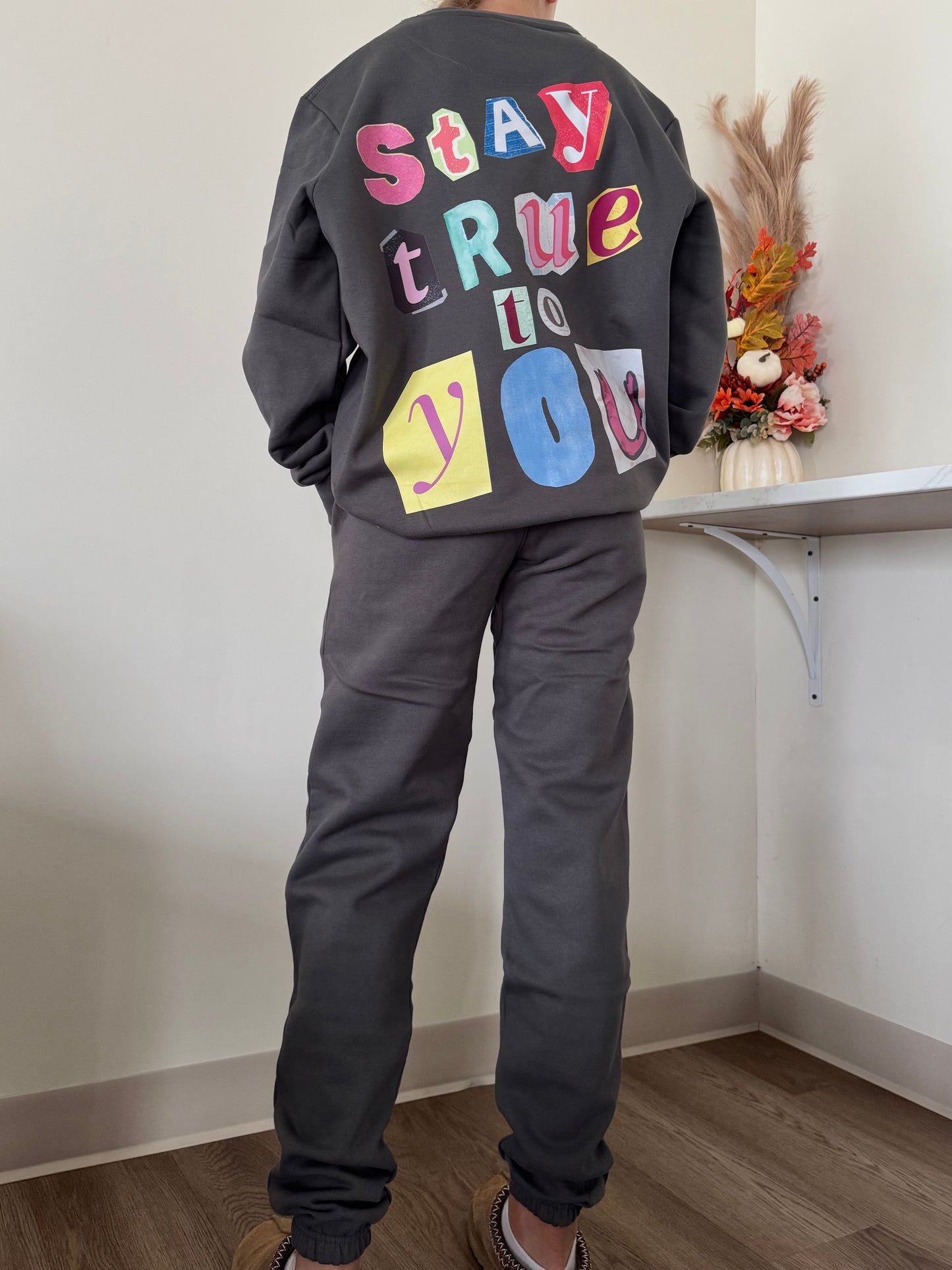 ONLINE EXCLUSIVE - Slate Organic Cotton Sweatpants
